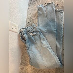 Abercrombie & Fitch Light Blue Straight Leg Jeans